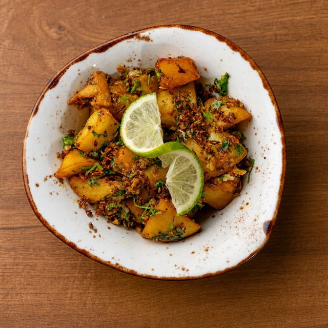 Lasooni Jeera Aloo.