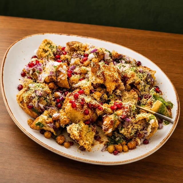 Samosa Chaat.