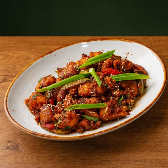 Indo-Chinese Chili Garlic.