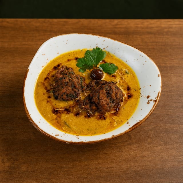 Punjabi Kadi Pakoda.