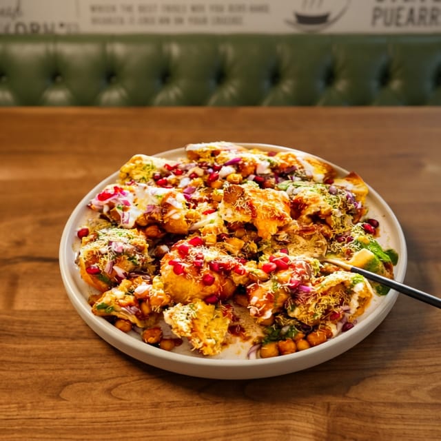 Samosa Chaat.