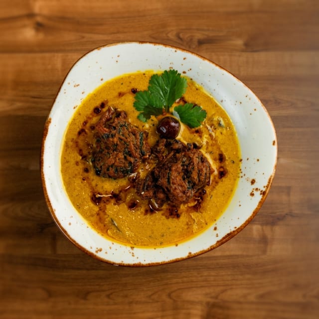 Punjabi Kadi Pakoda.