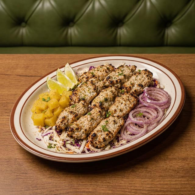 Chicken Malai Tikka.